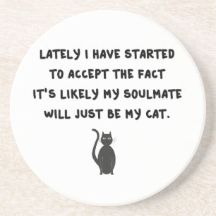 Cat Soulmate Coaster
