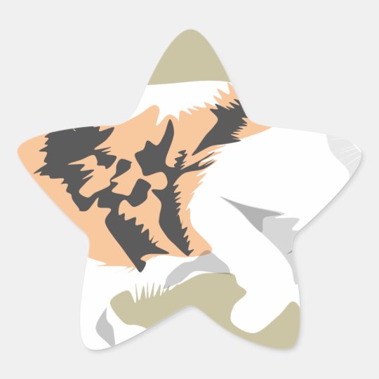 Cat Star Sticker