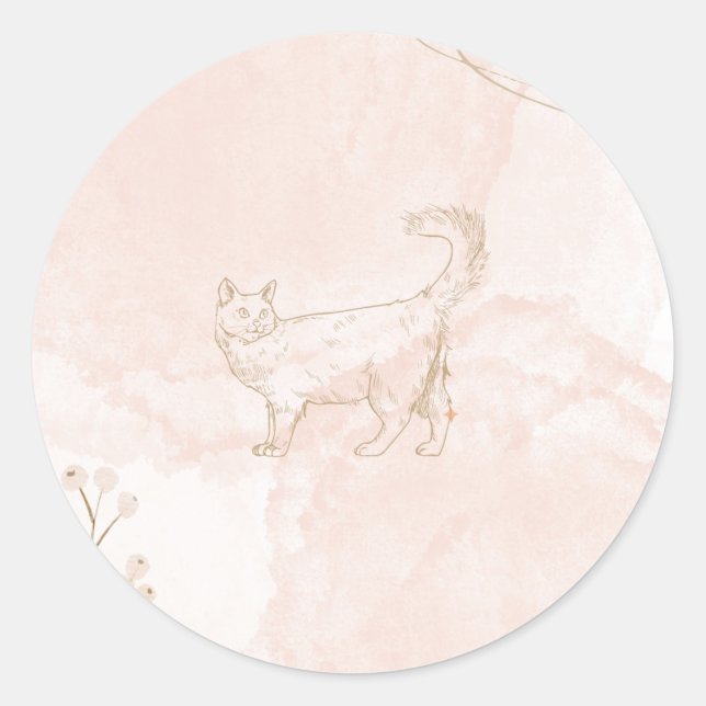 cat sticker (Front)