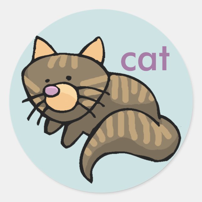 cat sticker (Front)