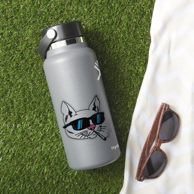 Cat Sticker-Sunglasses (HydroFlask Insitu)