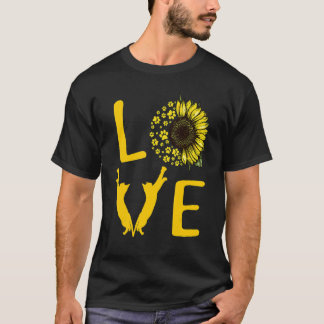Cat Sunflower For Cat Cat Mom Men Women 1 T-Shirt