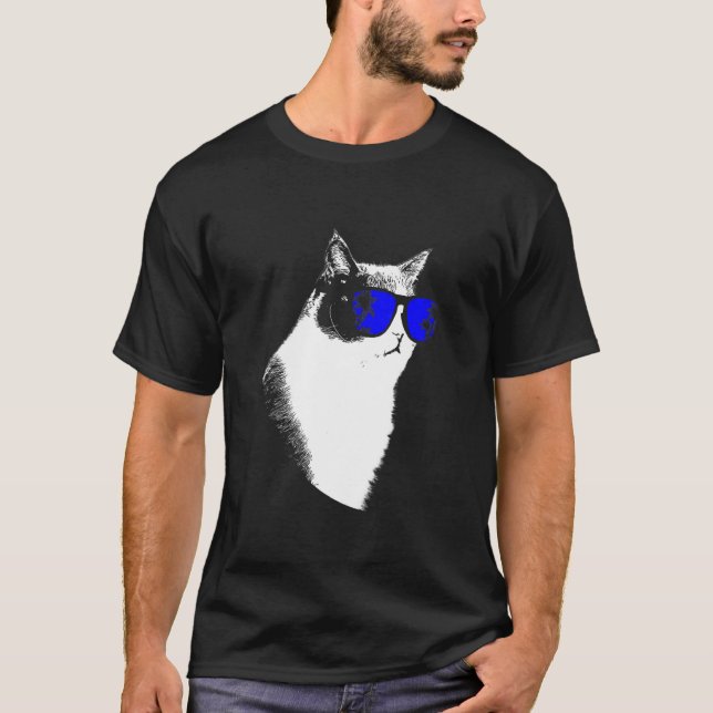 Cat sunglasses kitten cat love cat  1 T-Shirt (Front)