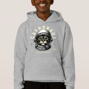 Cat Sweat - shirt à capuche Drôle Astronaut de cha