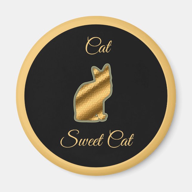 Cat Sweet Cat Magnet (Front)