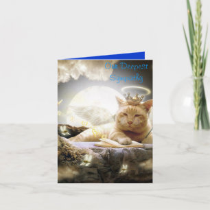 Cat Sympathy Card