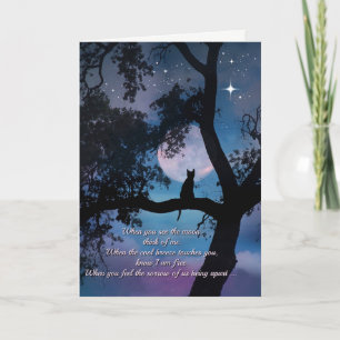 Cat Sympathy, Loss of Cat Card