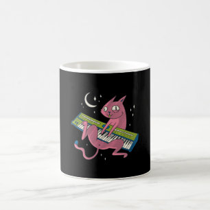 Cat Synth Coffee Mug