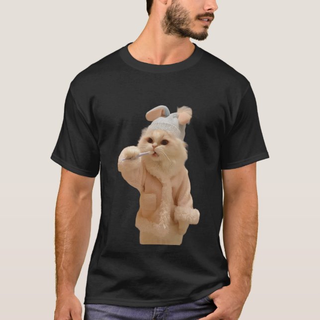 Cat T-shirt for pet lovers (Front)