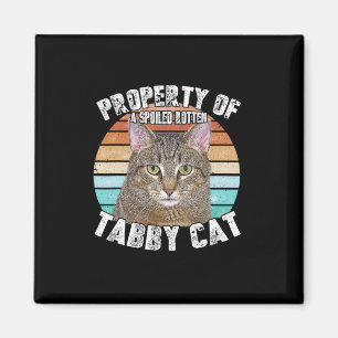 Cat Tab Funny Cat Lover Gifts For Men  Magnet