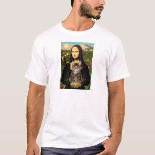 CAT (Tabby) - Mona Lisa T-Shirt