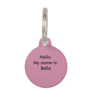 Cat tag: lost tag