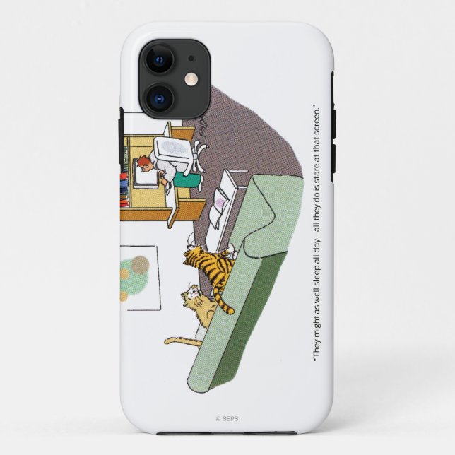 Cat Talk Case-Mate iPhone Case (Back)