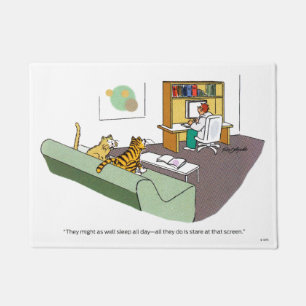 Cat Talk Doormat