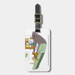 Cat Talk Luggage Tag