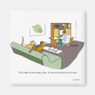 Cat Talk Magnet