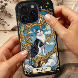 Cat Tarot Card Personalized iPhone 16 Pro Case