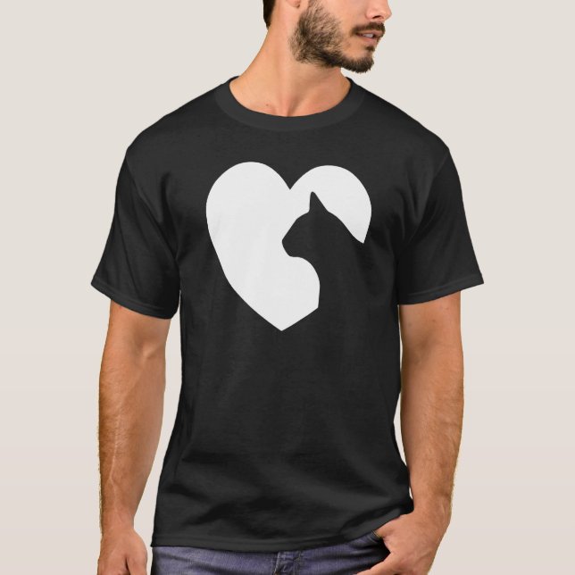 Cat  Tee Mysterious Lovable Cat Loving All Cats (Front)