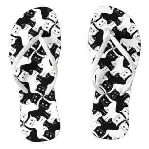 Cat Tessellation Flip Flops
