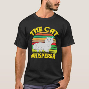 Cat  The cat whisperer cat meow T-Shirt