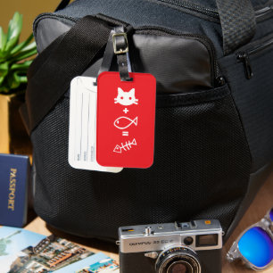 Cat-thematics Luggage Tag