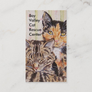Cat Themed Business Card Template