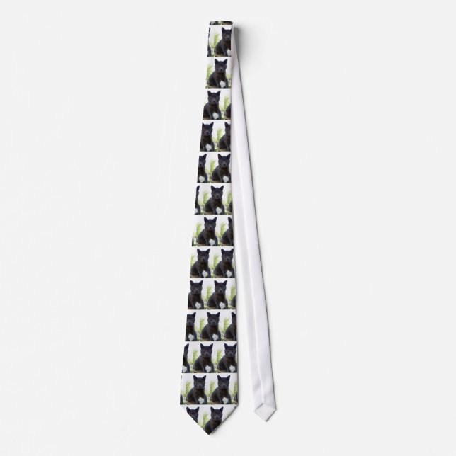 Cat themed neck tie. tie (Front)
