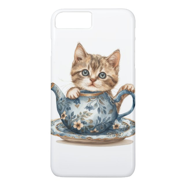Cat-Themed Phone Case (Back)