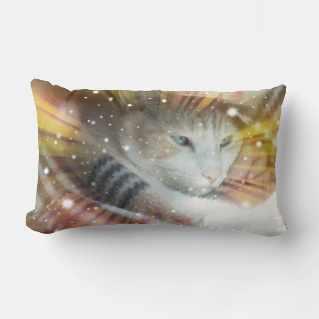 Cat Throw Pillow (Front)