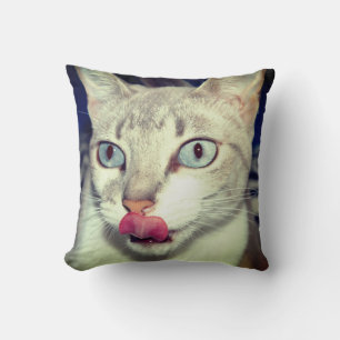 Cat Throw Pillow