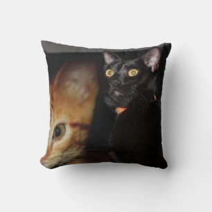 Cat Throw Pillow