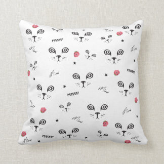 Cat Throw Pillow