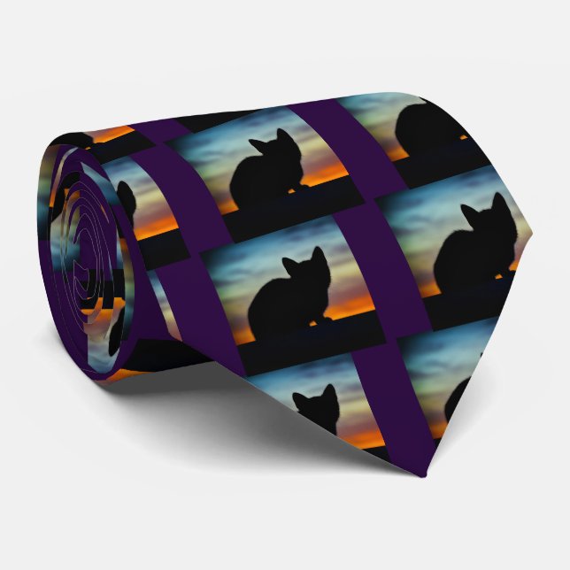 Cat Tie (Rolled)