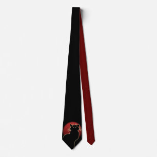 Cat Ties Stylish Black Cat Ties Cat Lover Gifts
