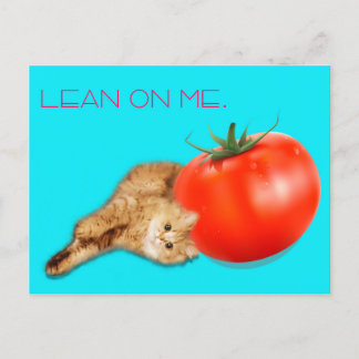 Cat & Tomato Postcard / 猫&トマト ポストカード