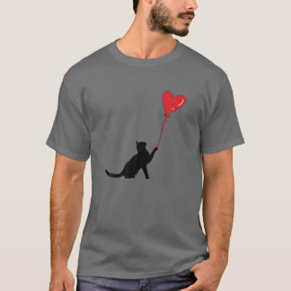 Cat Toy Valentine's Day Cool V-Day For Cat Lovers T-Shirt
