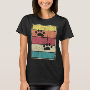 Cat Track Footprints T-Shirt