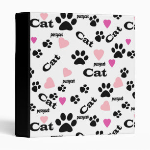 Cat tracks binder