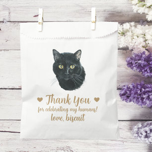 Cat Treat Wedding Favor Bag