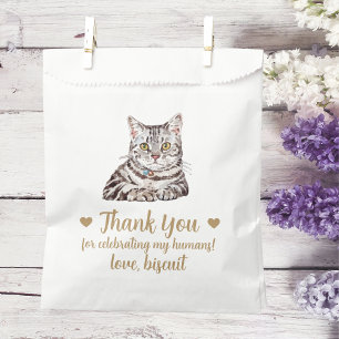 Cat Treat Wedding Favour Bag