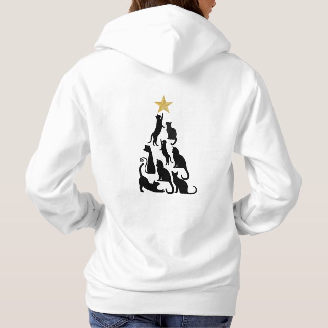 Cat tree hoodie (Back)