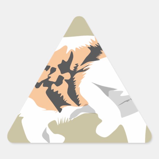 Cat Triangle Sticker