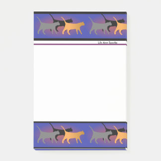 Cat Trio Post it Notes