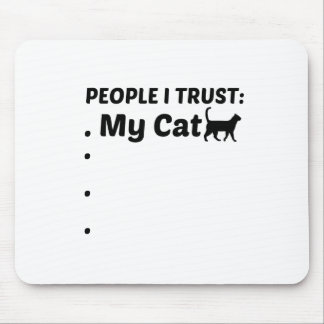 CAT TRUST MOUSE PAD