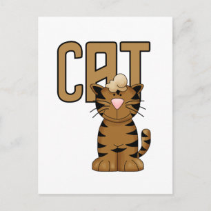 Cat Tshirts and Gifts Postcard
