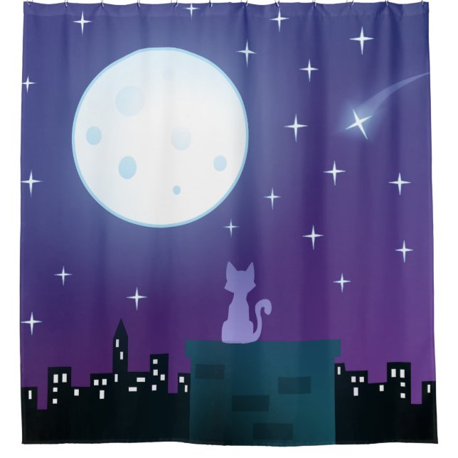 Cat Under The Moonlight (Front)