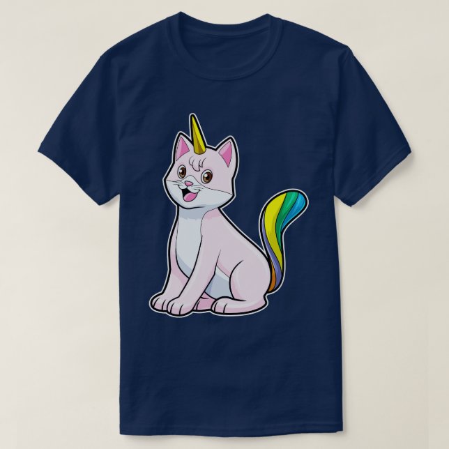 Cat Unicorn 1 T-Shirt (Design Front)