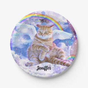 Cat Unicorn - Caticorn Paper Plate