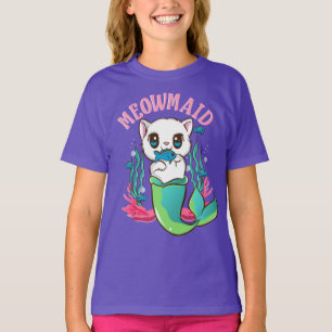 Cat Unicorn Meowmaid T-Shirt