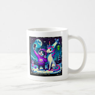 Cat & Unicorn OVNI Selfie: Big Meeting Mug